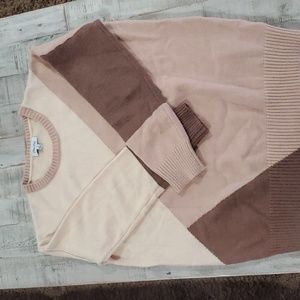 Petal Dew 2 tone sweater. Very soft.